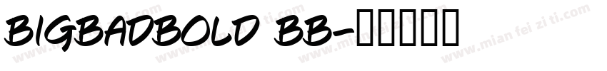 bigbadbold BB字体转换